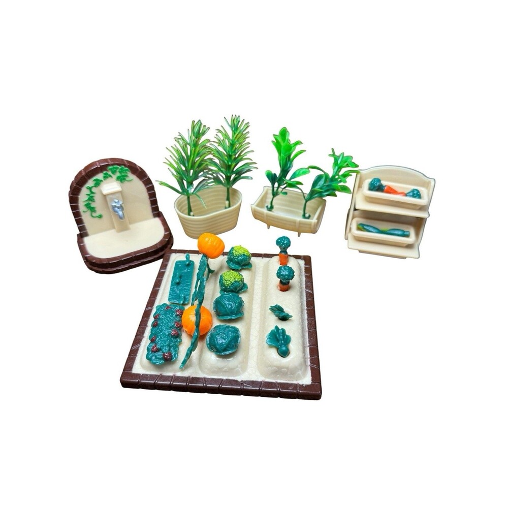 Sylvanian Families Calico Critters Vegetable Garden Dollhouse Farm Epoch